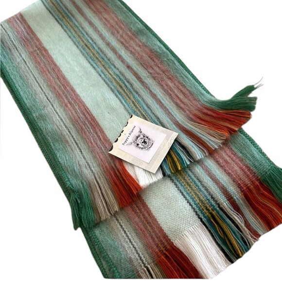 Beautiful alpaca scarf from Ecuador so soft and warm! - Picture 1 of 8